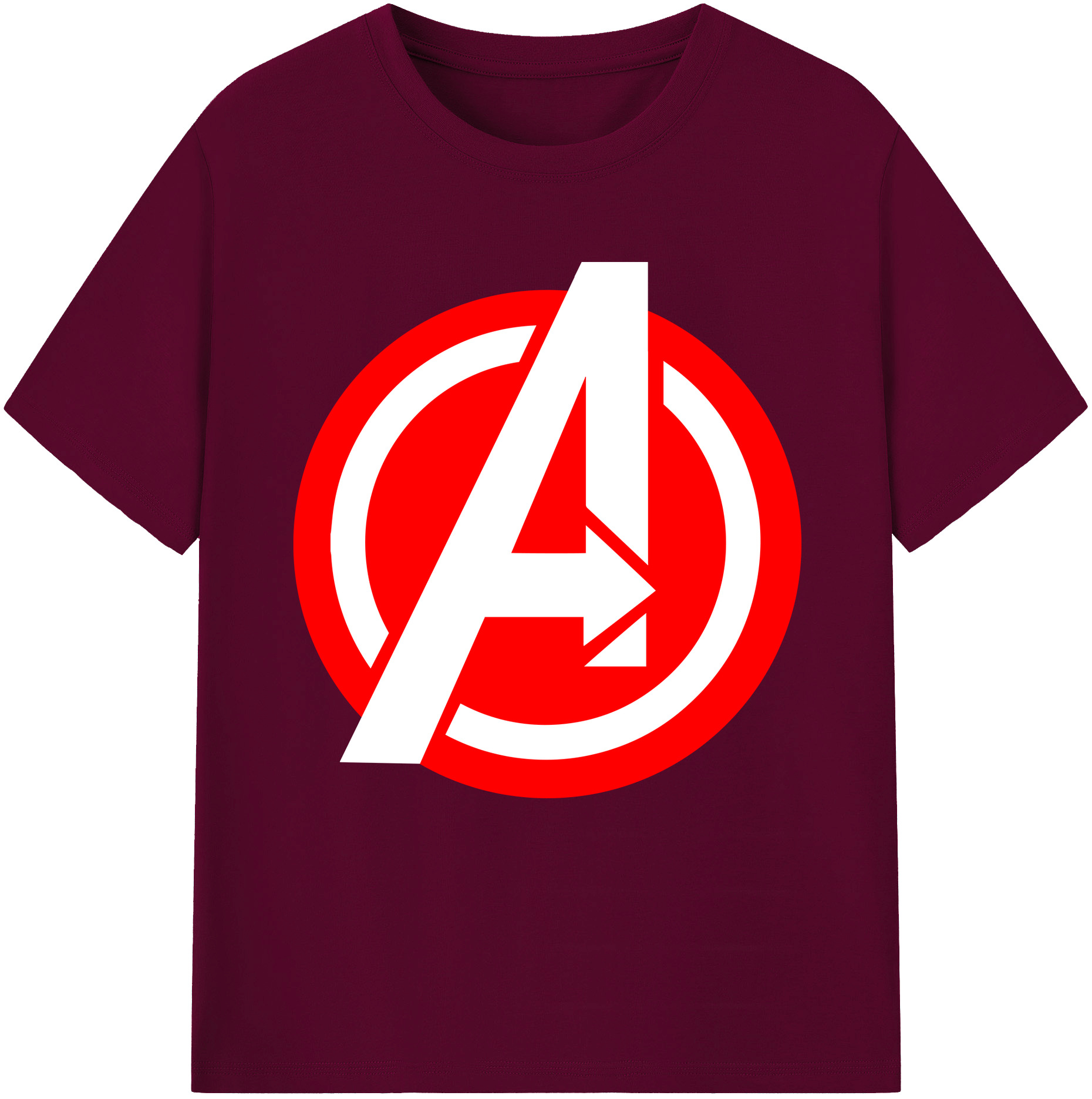 （画像用） アベンジャーズ The Avengers レディースカジュアルプリントTシャツ（綿100％）